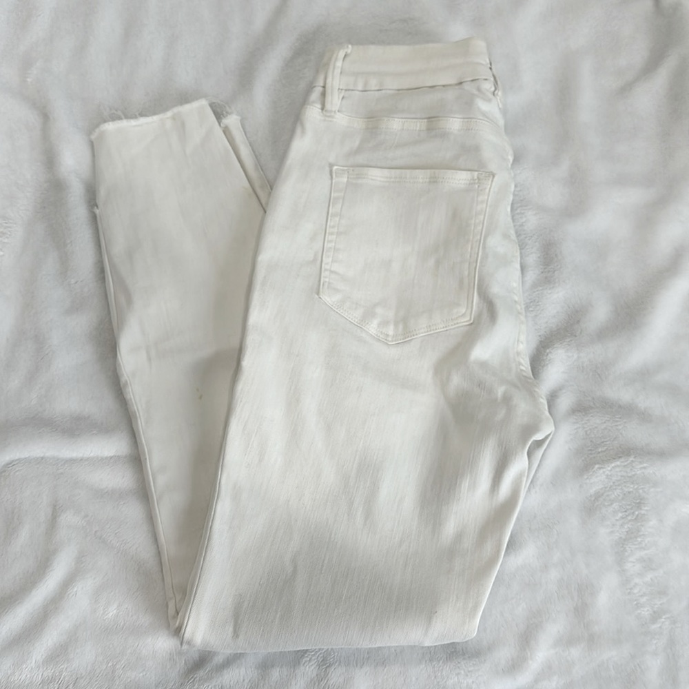 Good American white jeans